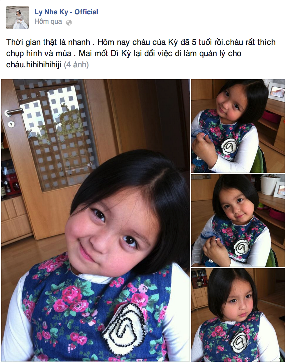 
	
	Hôm qua Lý Nhã Kỳ chia sẻ loạt hình của bé gái 5 tuổi cháu của cô  - Tin sao Viet - Tin tuc sao Viet - Scandal sao Viet - Tin tuc cua Sao - Tin cua Sao